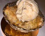 A picture of step 4 of Apple Crumble (Vegan).