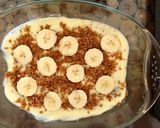Foto langkah ke 10 dari resep Banana Meringue Pudding / puding pisang.