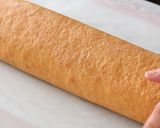 A picture of step 14 of Strawberry Swiss Roll Cake.
