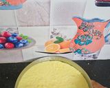 A picture of step 3 of Sweet corn dhokla.