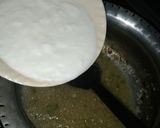 A picture of step 5 of 3 color egg qorma.