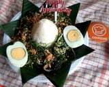 Foto langkah ke 4 dari resep Sego Bancaaan / sego Mong-mong / sego gudangan khas Solo.