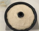 A picture of step 6 of Bubble Tea Chiffon Cake.