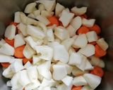 Une image de l'étape 3 de Soupe carottes/pâtisson /butternut.