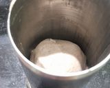 A picture of step 2 of Water Chestnut instant Sevai with coconut milk.
