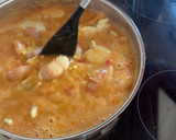 Foto del paso 14 de la receta: Arroz con rape y gambones, calabaza y espinacas