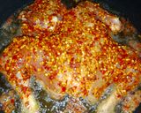 A picture of step 7 of Patakha Chicken.