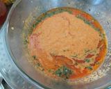 A picture of step 9 of Mutter paneer in microwave.