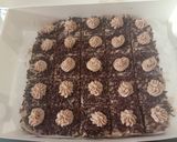 Foto langkah ke 1 dari resep Cake potong coklat ekonomis hanya2 telur takaran sendok.