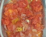 A picture of step 2 of Tangy Roasted Tomato Onion Rice | Quick Leftover Rice Transformation.