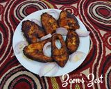 A picture of step 3 of Pan Fried Tandoori Masala Catla Steaks.