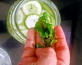 A picture of step 3 of 🥒 Cucumber Lemon Mint Infused Water 🍋💧.