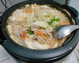 超簡單韓式豬肉蛤蠣豆腐鍋🍲的食譜步驟3照片