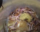 A picture of step 2 of Mattar Paneer n Rice#Theme Contest.