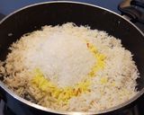 A picture of step 13 of Peeley Meethe Chawal.