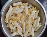 মেয়োনিজ পাস্তা (mayonnaise pasta recipe in Bengali) রেসিপির ধাপ 1 ছবি