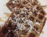 Foto del paso 5 de la receta: Waflles FIT de Coco y banana; sin azúcar, sin leche, sin harina