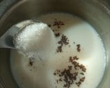 A picture of step 2 of Doodh patti.