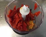 Une image de l'étape 2 de Sauce multi usages aux deux citrons, poivron grillé, épices et coriandre.