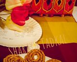 A picture of step 3 of Thalipith Bhajani &Mint Chakali.