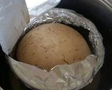 A picture of step 6 of Vickys Steamed Syrup Suet Pudding, GF DF EF SF NF.