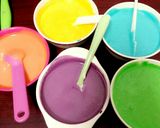 Foto langkah ke 3 dari resep Rainbow cake #mamadd.