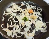A picture of step 2 of Vegetable Wrap.