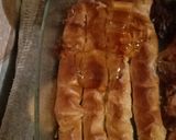 A picture of step 2 of Chocolate Baklava 😍.