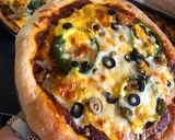 صورة لخطوة 4 من وصفة بيتزا المطاعم 🍕
