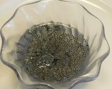 A picture of step 6 of Custard milk  nut sarbath.