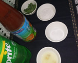 A picture of step 1 of Orange Mojito.
