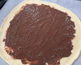 Hình bước làm 4 của món Nutella Star Bread (Bánh Mì Bông Tuyết) dịp Giáng Sinh