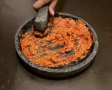Foto langkah ke 3 dari resep Sambal Tempe Kemangi.