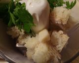 A picture of step 1 of Scampi Gratinati.