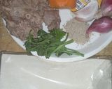 Foto langkah ke 1 dari resep Kambing Gulung Pangsit.