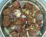 A picture of step 1 of Fried kelaji with tawa naan.