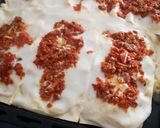 Foto del paso 11 de la receta: Lasagna de carne, jamón, queso y espinaca