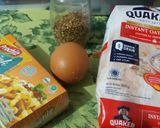 Foto langkah ke 1 dari resep Pizza oat simpel.