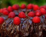 Foto del paso 5 de la receta: Receta casera de bizcocho doble muerte por chocolate