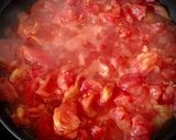 Foto del paso 9 de la receta Tallarines frescos con salsa de espinacas y tomate