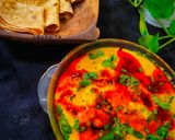 A picture of step 3 of Dhaba Style Punjabi Kadhi Pakora.
