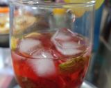 A picture of step 3 of Hibiscus flower Mojito.