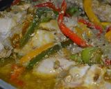 Foto del paso 6 de la receta: Pollo con pasta verde de curry