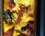 Foto del paso 3 de la receta: Arroz al horno con embutido