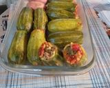 Foto del paso 5 de la receta: Zapallitos Italianos rellenos tipo árabes