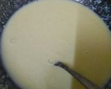 A picture of step 5 of Eggless cake pudding.