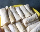 Foto langkah ke 6 dari resep Lumpia udang (Full Udang)+ resep saus dimsum.