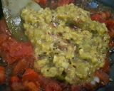 A picture of step 8 of Veg Dhansak.