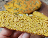 Foto del paso 7 de la receta: 🍞Pan de calabaza sin tacc 🍞sin amasado, muy fácil