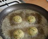 A picture of step 5 of Vickys Falafels, GF DF EF SF NF.